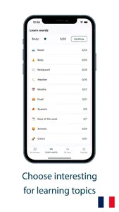Learn french with Overword screenshot 1