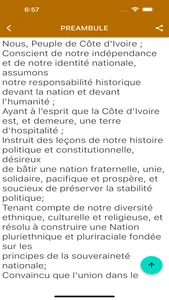 Constitution of Côte d'Ivoire screenshot 3