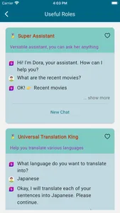 Dora - Your sweet AI assistant screenshot 1