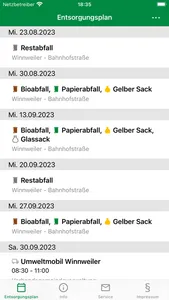 Abfall-App Donnersbergkreis screenshot 0