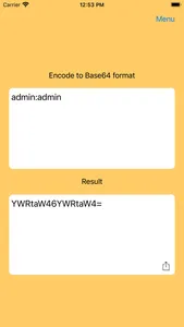 Base64 Encode and Decode screenshot 2