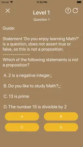 Algebra math screenshot 2