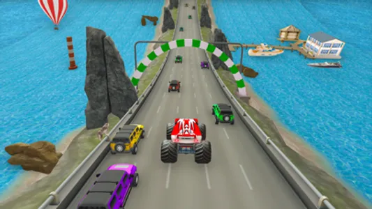 Monster Truck Driver 3D Games screenshot 0