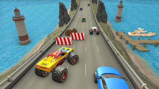 Monster Truck Driver 3D Games screenshot 1