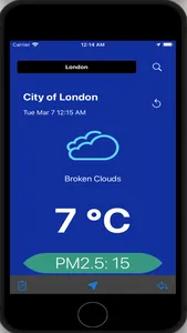 Weather Temp PM2.5 Map screenshot 7