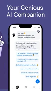 Chatbot Assistant - BrainyBot screenshot 1