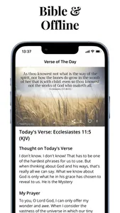 Audio Bible Offline Study App screenshot 0