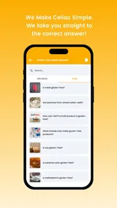 The Celiac App screenshot 1