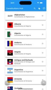 Constitutions Hub screenshot 0