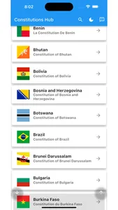Constitutions Hub screenshot 2