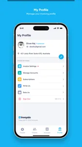Invoysio: Simple Invoice Maker screenshot 0