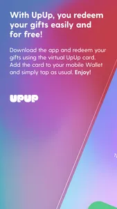 UpUp wallet screenshot 0