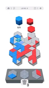 Hexa Stack 3D screenshot 0