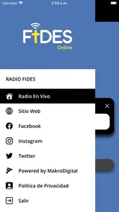 Radio Fides Online screenshot 3