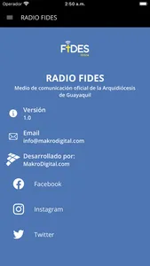 Radio Fides Online screenshot 4