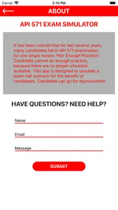 API 571 EXAM SIMULATOR screenshot 6