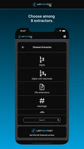 ListFromText Lite screenshot 1