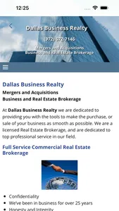 DallasBusinessRealty screenshot 2