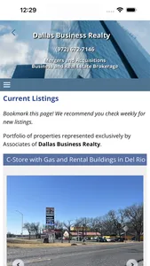 DallasBusinessRealty screenshot 3