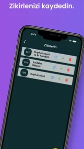Zikirmatik Tesbih screenshot 2