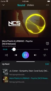 Music Player - SnapVid, Videos screenshot 1