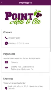 Point Açaí & Cia screenshot 1