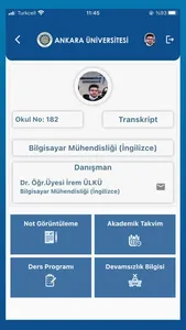 Ankara Üniversitesi OBS screenshot 1