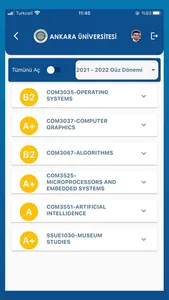 Ankara Üniversitesi OBS screenshot 3