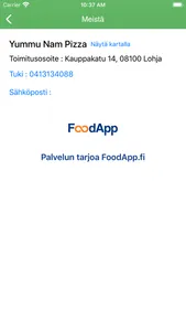 Yummy Nam Pizza Bar screenshot 3