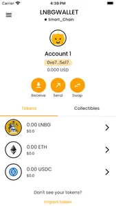 LNBG Coin Wallet screenshot 2