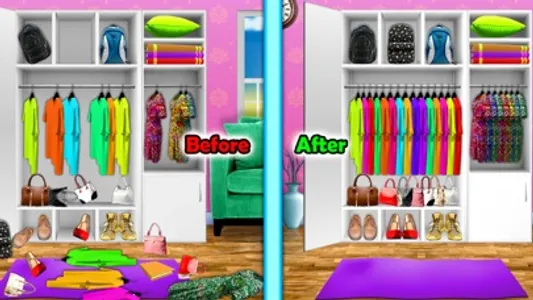 Home Closet Organizer Game screenshot 0