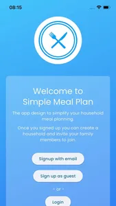 Simple Meal Plan screenshot 0