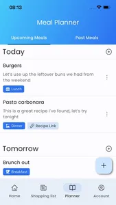 Simple Meal Plan screenshot 2