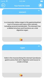 Digestive System Study Cards screenshot 5