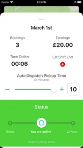 ONE CALL Driver screenshot 1