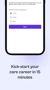 Carer Onboarding screenshot 1