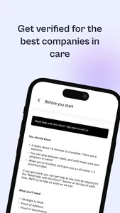 Carer Onboarding screenshot 2