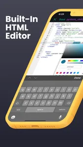 Web Editor screenshot 2