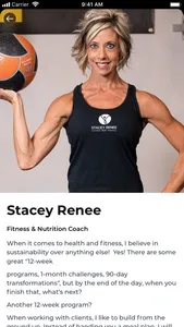 Stacey Renee Fit screenshot 6