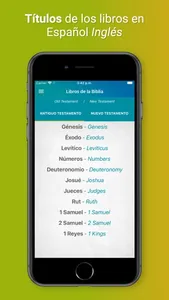 Biblia Bilingüe Español Inglés screenshot 5