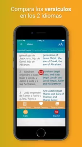 Biblia Bilingüe Español Inglés screenshot 6