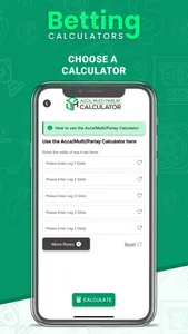 Betting Calculators screenshot 3