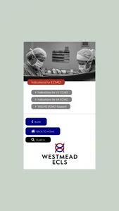 Westmead ECMO App screenshot 2