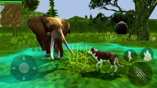 Wolf Game Simulator 3D screenshot 2