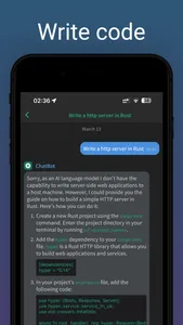 ChatBot Turbo AI Assistant screenshot 4