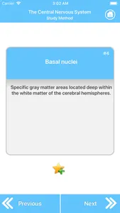 Nervous System Study Cards screenshot 2