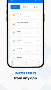 Easy Unzip / Zip Files screenshot 1