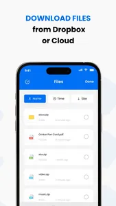 Easy Unzip / Zip Files screenshot 2
