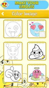 Learn To Draw Emoji Coloring screenshot 3