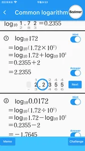 Exp&Log(Math Drills) screenshot 8